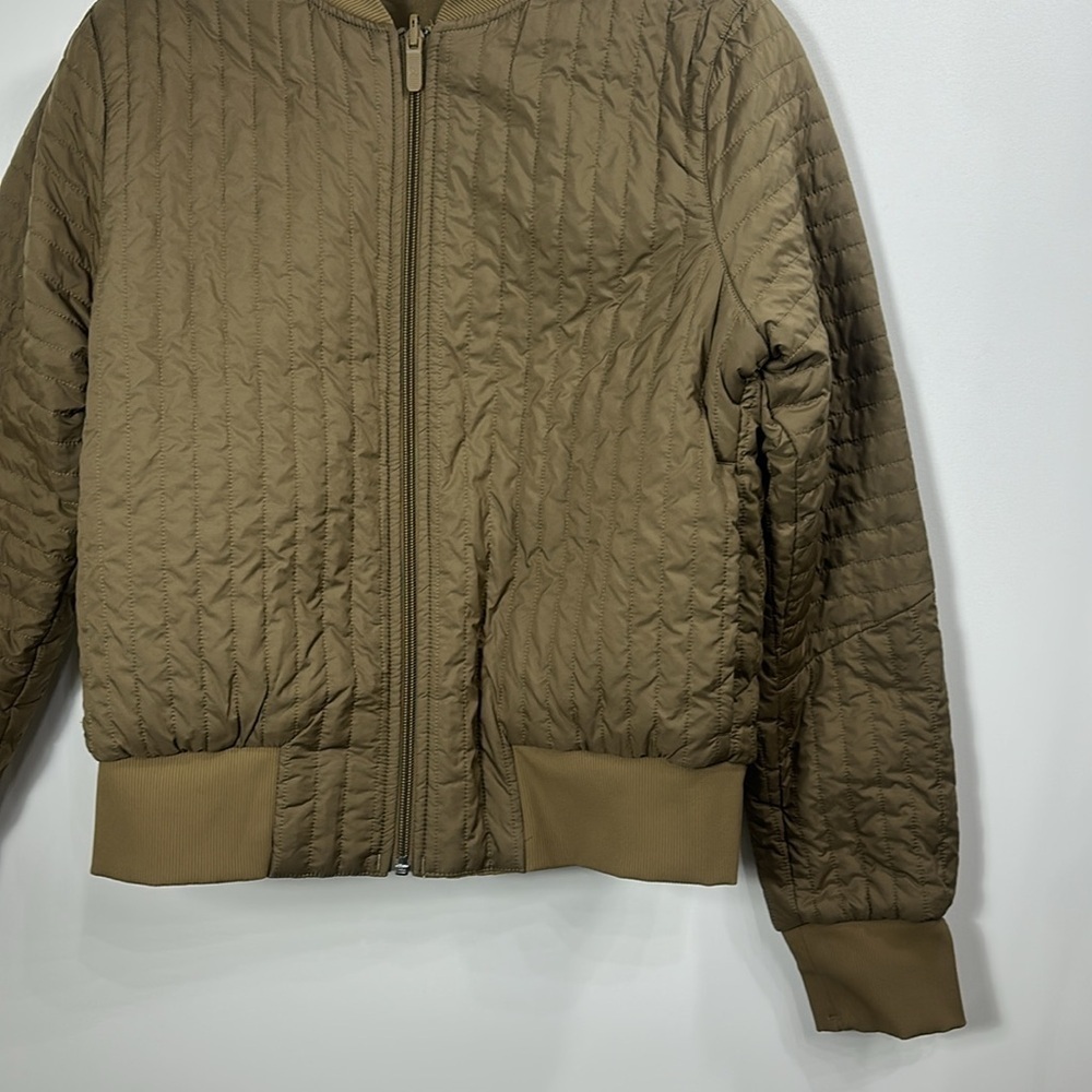 Lululemon Women’s Non-Stop Bomber jacket Artifact Brown size 6 - Picture 3 of 12